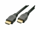 HDMI propojovací kabel 2 m, pozlacený, černý HDMI0200 043