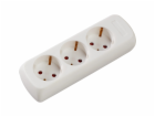 3cestný prodlužovací kabel bez napájecího kabelu