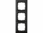 Elektromateriálový rám Finnja Black Matt