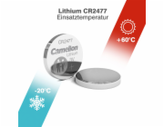 Lithiová knoflíková baterie Camelion CR2477