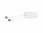 Propojovací kabel antény Schwaiger, bílý, 3 m