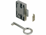 Zámek Hettich Nutbart pro povrchovou montáž 60 mm x 33,8 mm x 8,7 mm, poniklovaná ocel