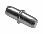 Podpěry polic Hettich Duplo O 5 mm z pozinkované oceli, 20 kusů