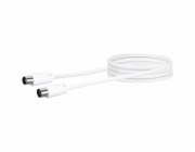 Propojovací kabel antény Schwaiger, bílý, 1,5 m