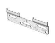 Závěsná lišta Hettich pro korpusy s montážním materiálem, 130 kg, ocel, 2 kusy