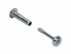 Spojovací šroub Hettich M4 36 mm - 46 mm poniklovaný 10 ks.