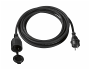 Prodlužovací kabel 5 m černý H07RN-F 3G1.5