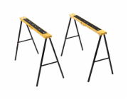 Skládací kovová koza na pilu LUX-TOOLS, 2 kusy