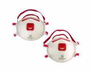 LUX-TOOLS Respirátor proti jemnému prachu FFP3 2 kusy