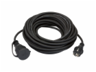 Prodlužovací kabel 15 m černý H05RR-F 3G1.5