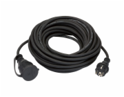 Prodlužovací kabel 15 m černý H05RR-F 3G1.5