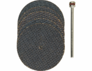 Řezací kotouč na textil Proxxon 38 mm, 5 kusů, včetně 1 držáku