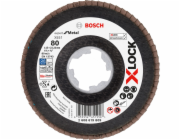Lamelový kotouč Bosch X-Lock X551 kov 115 x 22,23 mm K80