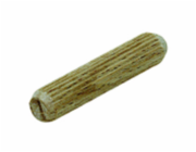Dřevěné kolíky, drážkované, 10 mm x 40 mm, 26 kusů, certifikované FSC®
