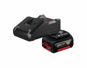 Startovací sada Bosch Professional s akumulátorem GBA 18 V 2 Ah a ProCore 18 V 4 Ah