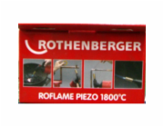 Rothenberger Industrial RoFlame pájecí hořák s piezo zapalováním, 1800 °C