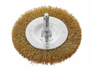 LUX-TOOLS Mosazný kotoučový kartáč O 75 mm