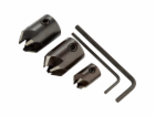 Sada zahlubovačů HSS LUX-TOOLS
