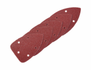 Brusný talíř LUX-TOOLS pro trojúhelníkové brusky 100 mm x 140 mm K120 Perforovaný