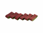 Sada brusných pásů LUX-TOOLS 75 mm x 533 mm, 6dílná