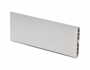 Magro hliníková soklová lišta 100 mm x 20 mm délka 2500 mm