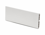 Bílá soklová lišta Magro 100 mm x 20 mm, délka 2500 mm