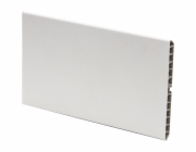 Bílá soklová lišta Magro 150 mm x 20 mm, délka 2500 mm