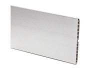 Hliníková soklová lišta Magro 150 mm x 20 mm, délka 2500 mm