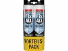 Lepidlo Soudal Fix All Crystal Duo Pack 2 x 300 g transpa...