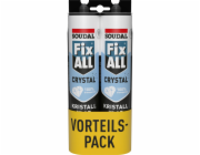 Lepidlo Soudal Fix All Crystal Duo Pack 2 x 300 g transparentní