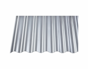 Vlnitý PC plech Sinus 76/18 drážkovaný antracit 1,4 mm 2500 mm x 900 mm