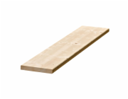 Lepené smrkové dřevo 120 cm x 30 cm x 2,8 cm