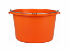 Stavební kbelík, jeřábovatelný, oranžový, 40 l