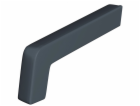 Boční panel Sarei PVC antracit 11 cm 2 kusy