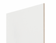Zadní panel z HDF, z jedné strany bílý, 140 cm x 103 cm x 0,5 cm