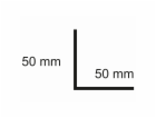 Úhlový profil Sarei 50/50 HG1