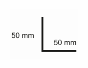 Úhlový profil Sarei 50/50 HG1