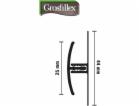 Grosfillex spojovací profil s klipem, bílý, 5 mm - 10 mm
