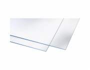Polystyrenová deska 5 mm hladká průhledná 1000 mm x 500 mm