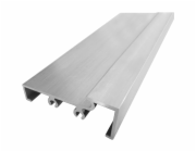 Plastové boční vstupní dveře K 504-88 Bílé 88 cm x 198 cm Pant vlevo
