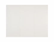 Grosfillex obkladový prvek Compact White matný 120 cm x 37,5 cm