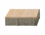 Obdélníkové dlažební kostky, beton a pískovec, 20 cm x 10 cm x 6 cm