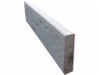 EHL obrubník tvar C šedý 100 cm x 25 cm x 6 cm
