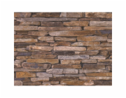 AS-Creation Netkaná tapeta s imitací kamenné zdi Woodn Stone Colorful FSC®