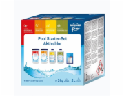 Summer Fun Letní zábavná startovací sada Péče o vodu Základní vybavení Metoda chlorování 3 kg 2 l