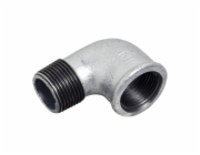 LUX-TOOLS Úhel 90 stupňů s vnitřním/vnějším závitem 30,3 mm (Rp 1) x 33,3 mm (R 1)