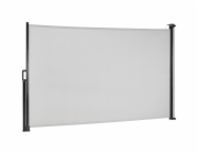 Boční markýza Livingston 3x1,5m stříbrošedá s LED páskem