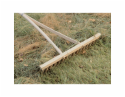 LUX-TOOLS Dřevěné hrábě , pracovní šířka 55 cm