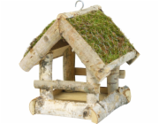 Sonstige Krmítko pro ptáky s mechovou střechou, 19 cm x 19 cm