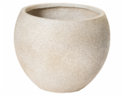 Sonstige Květináč 29,5 cm x 29,5 cm x 23,5 cm béžový